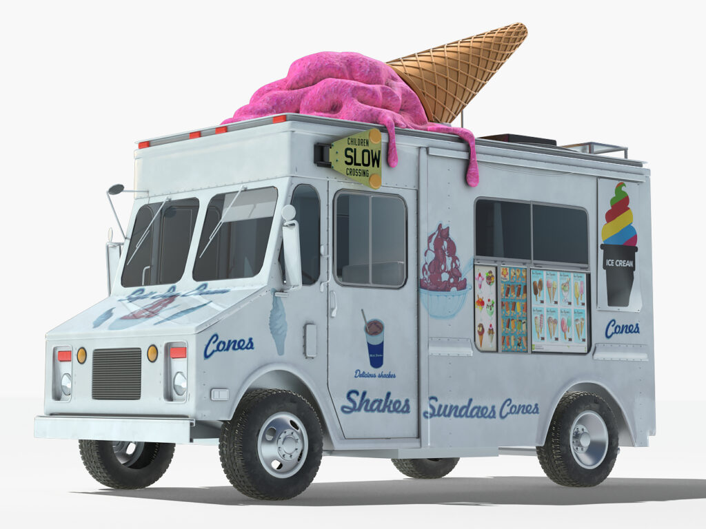 ice cream truck rental