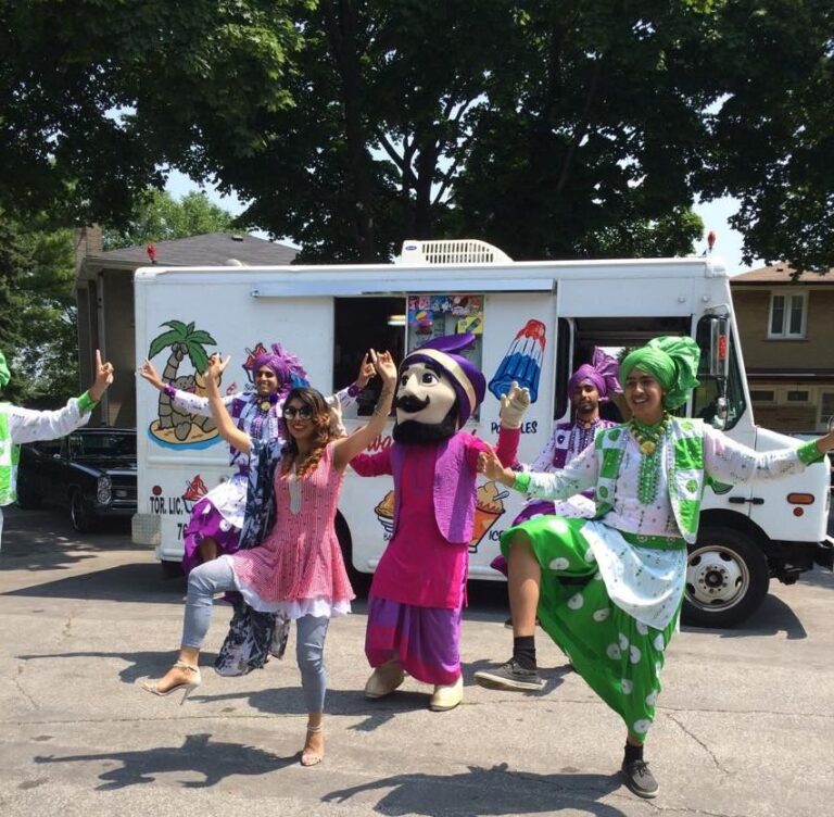 ice cream truck birthday party