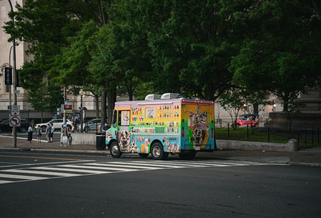 ice cream truck in toronto