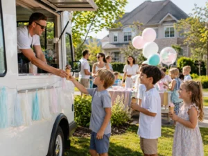 outdoor birthday party in Oakville
