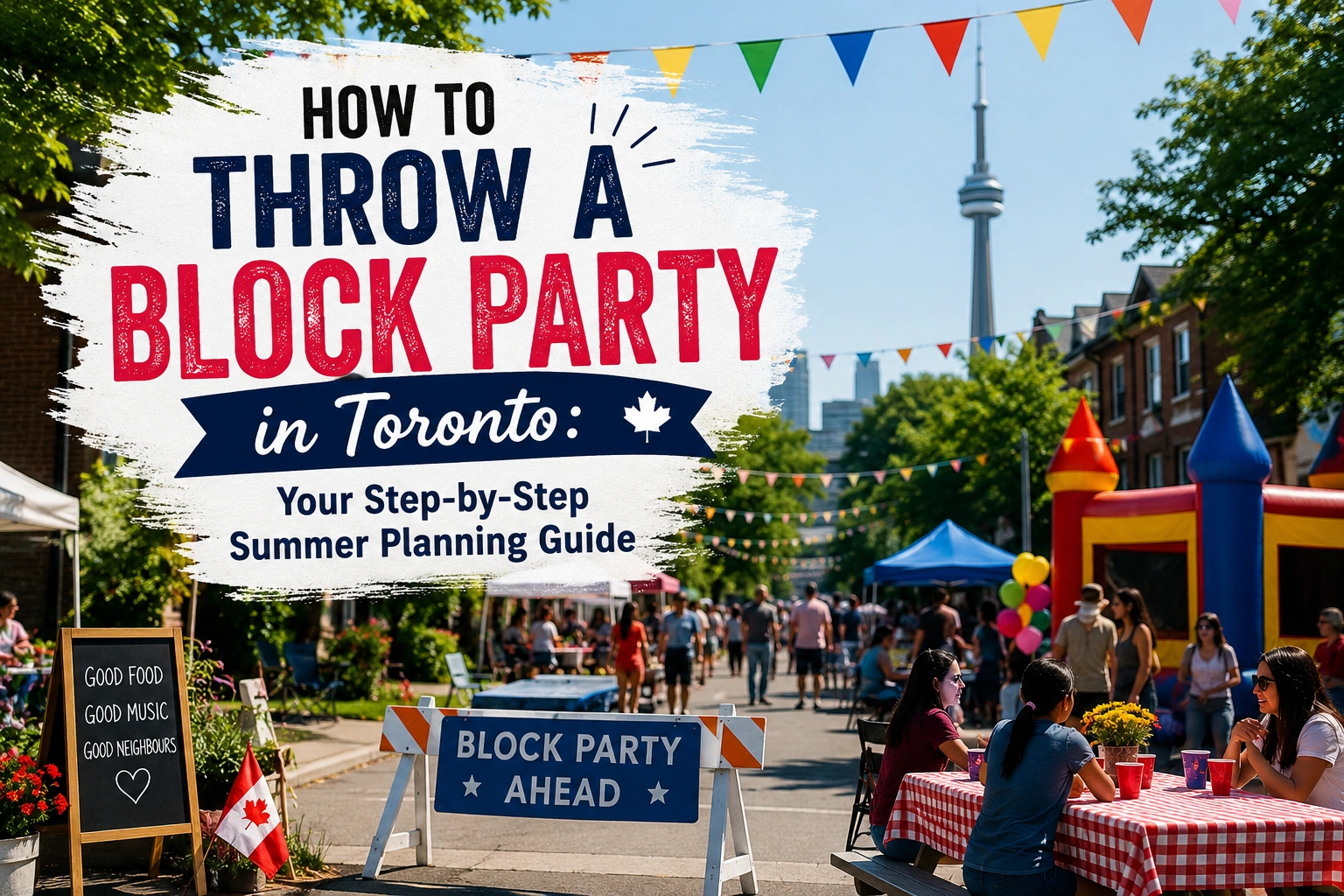 Block party in Toronto